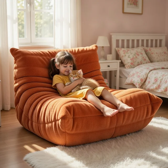 Puff Sofa Salon Silla